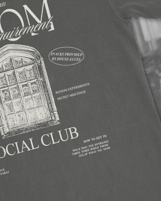 Room of Requirement Social Club Garment Dyed Tee