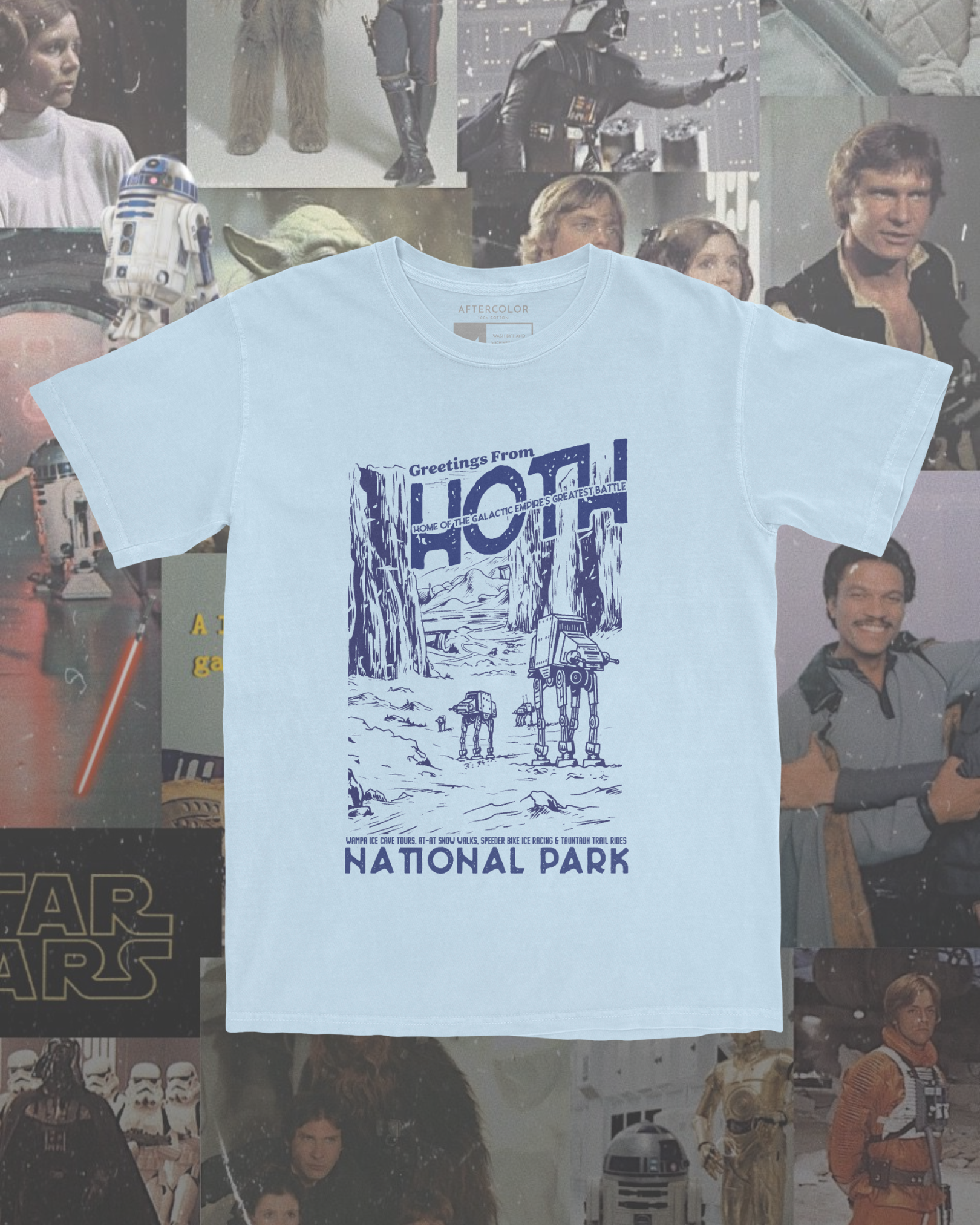 Hoth National Park Garment Dyed Tee
