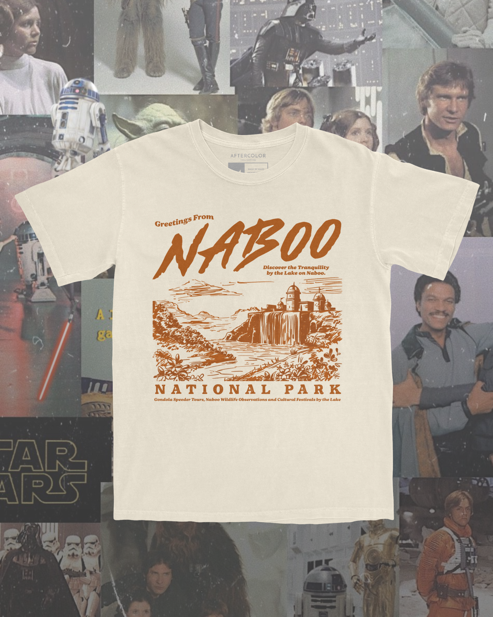 Naboo National Park Garment Dyed Tee