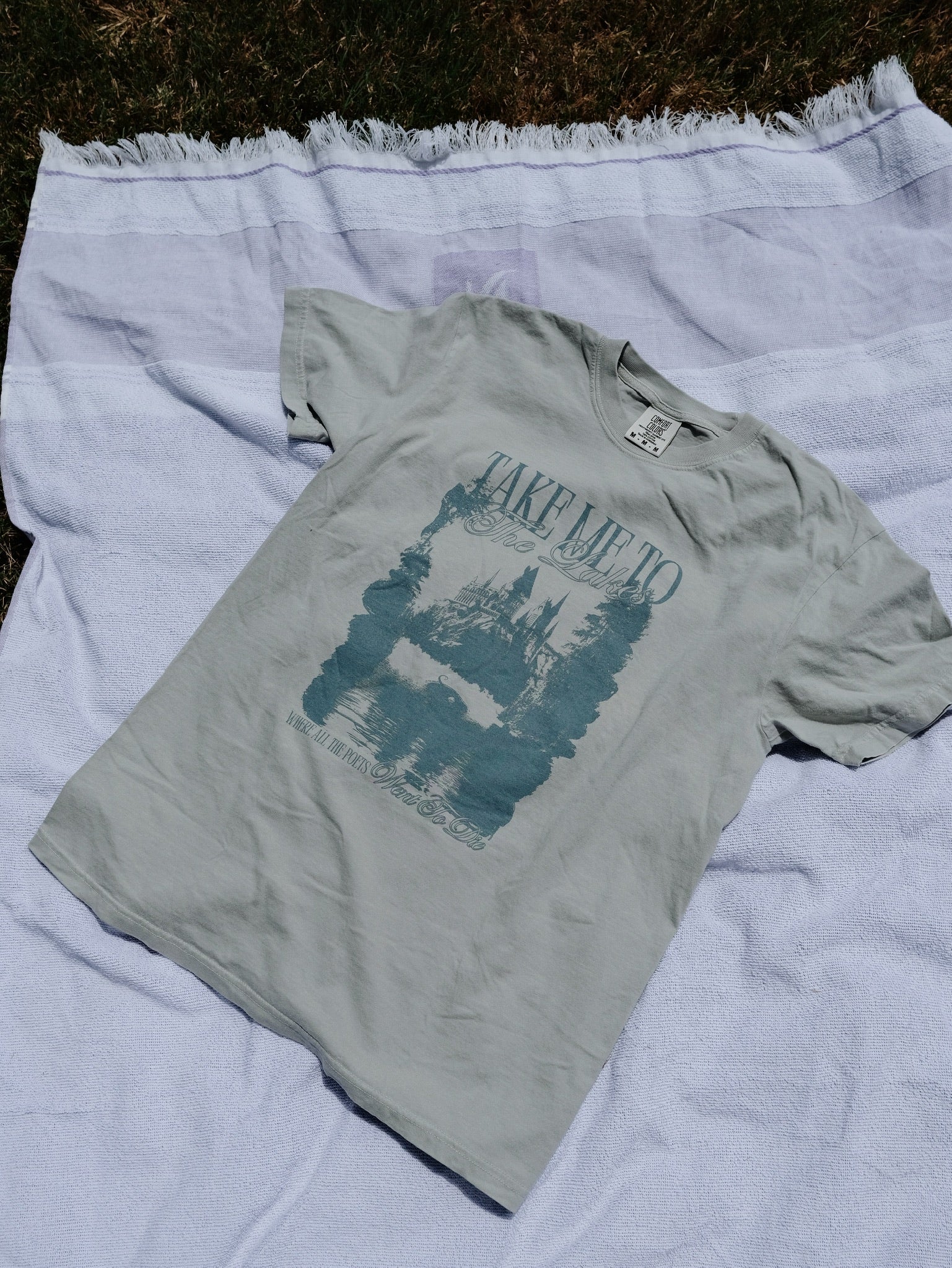 Take me to the Lake Garment Dyed Tee