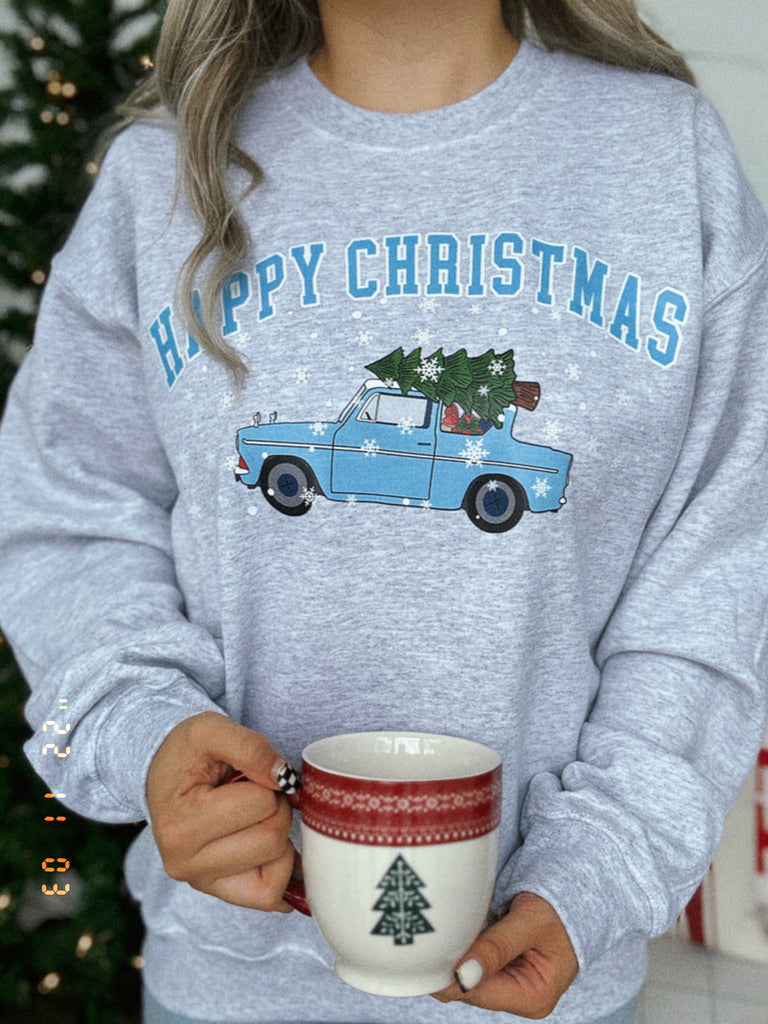 Happy Christmas Crewneck Sweatshirt