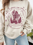 Load image into Gallery viewer, The Burrow - I'll Be Home For Christmas Crewneck Sweatshirt
