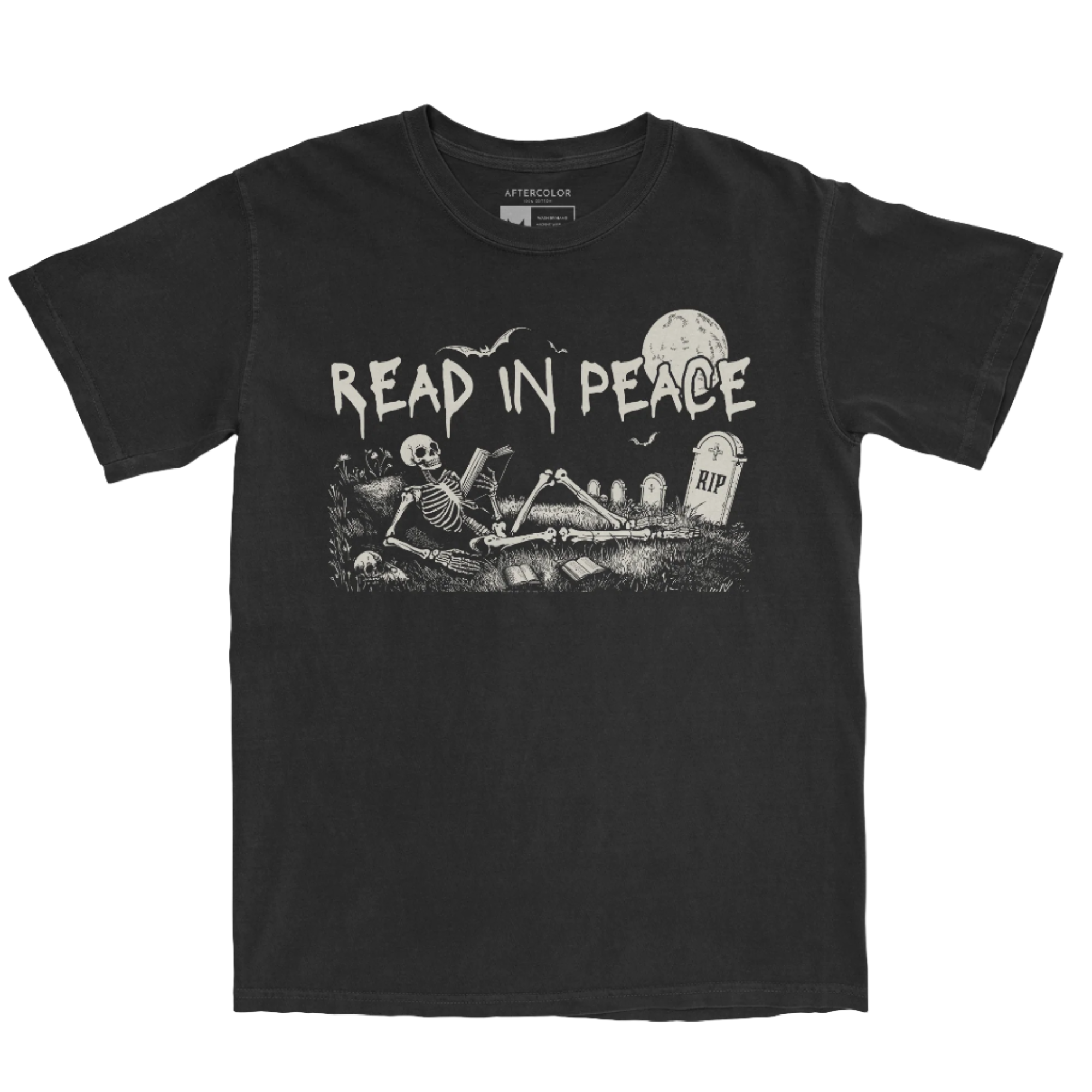 Read in Peace Garment Dyed Tee