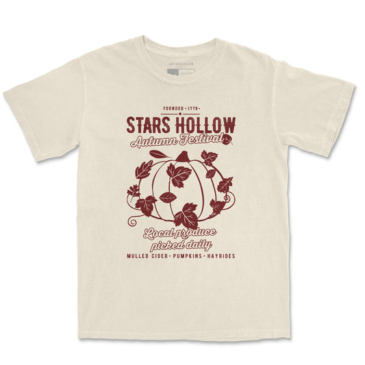 Stars Hallow Autumn Festival Garment Dyed Tee