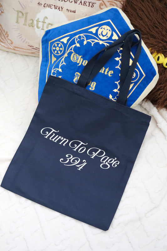 Turn To Page - Tote / Navy