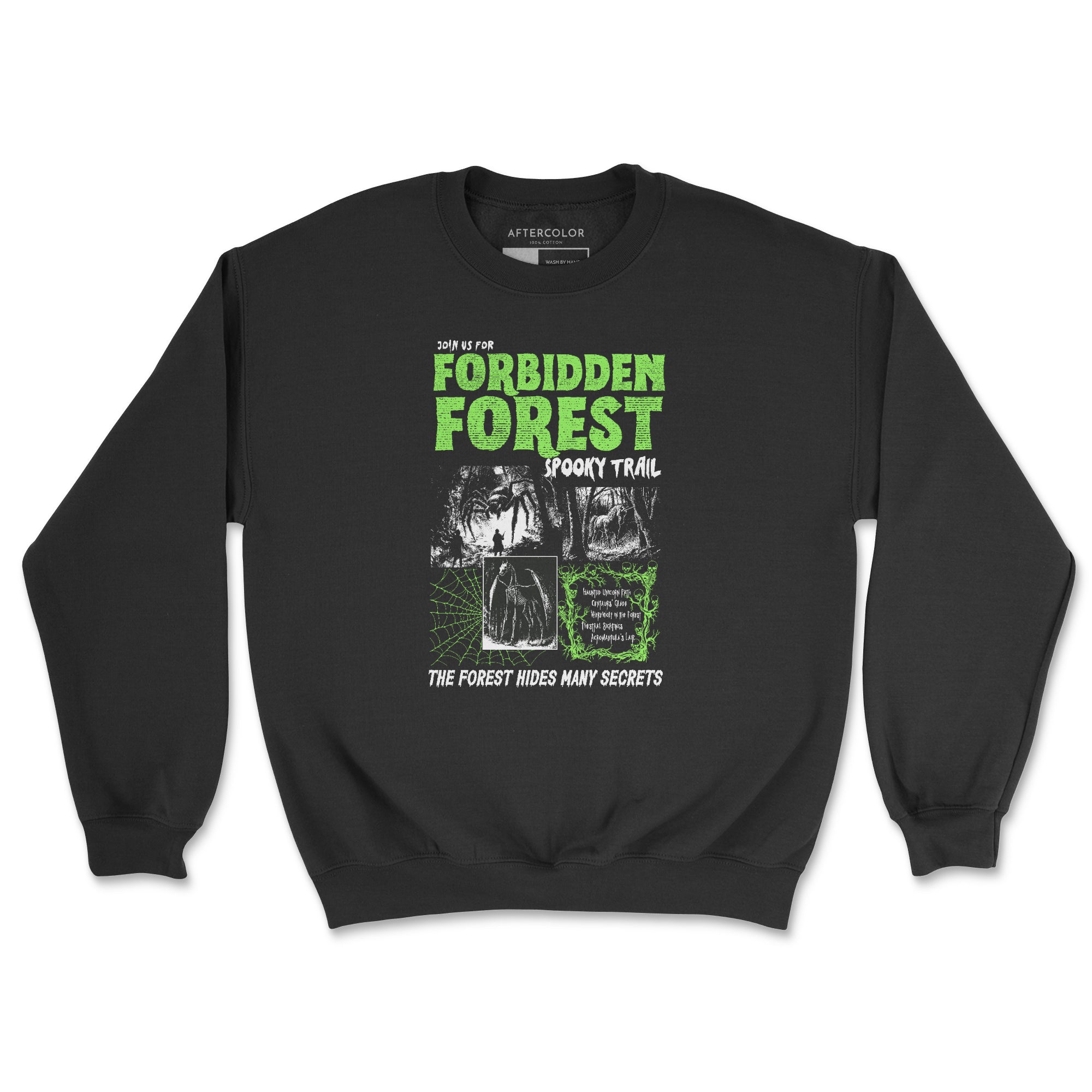 Forbidden Forest Spooky Tour Crewneck Sweatshirt