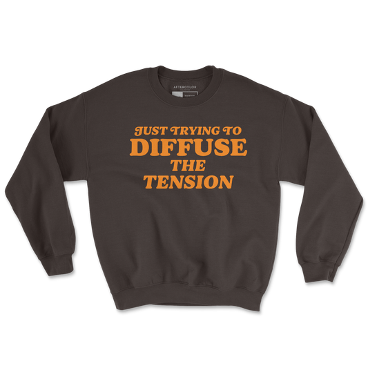 Trying to Diffuse the Tension Graphic Sweatshirt