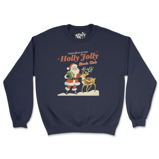 Holly Jolly Book Club Crewneck Sweatshirt