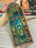 Load image into Gallery viewer, House Stained Glass Bookmark
