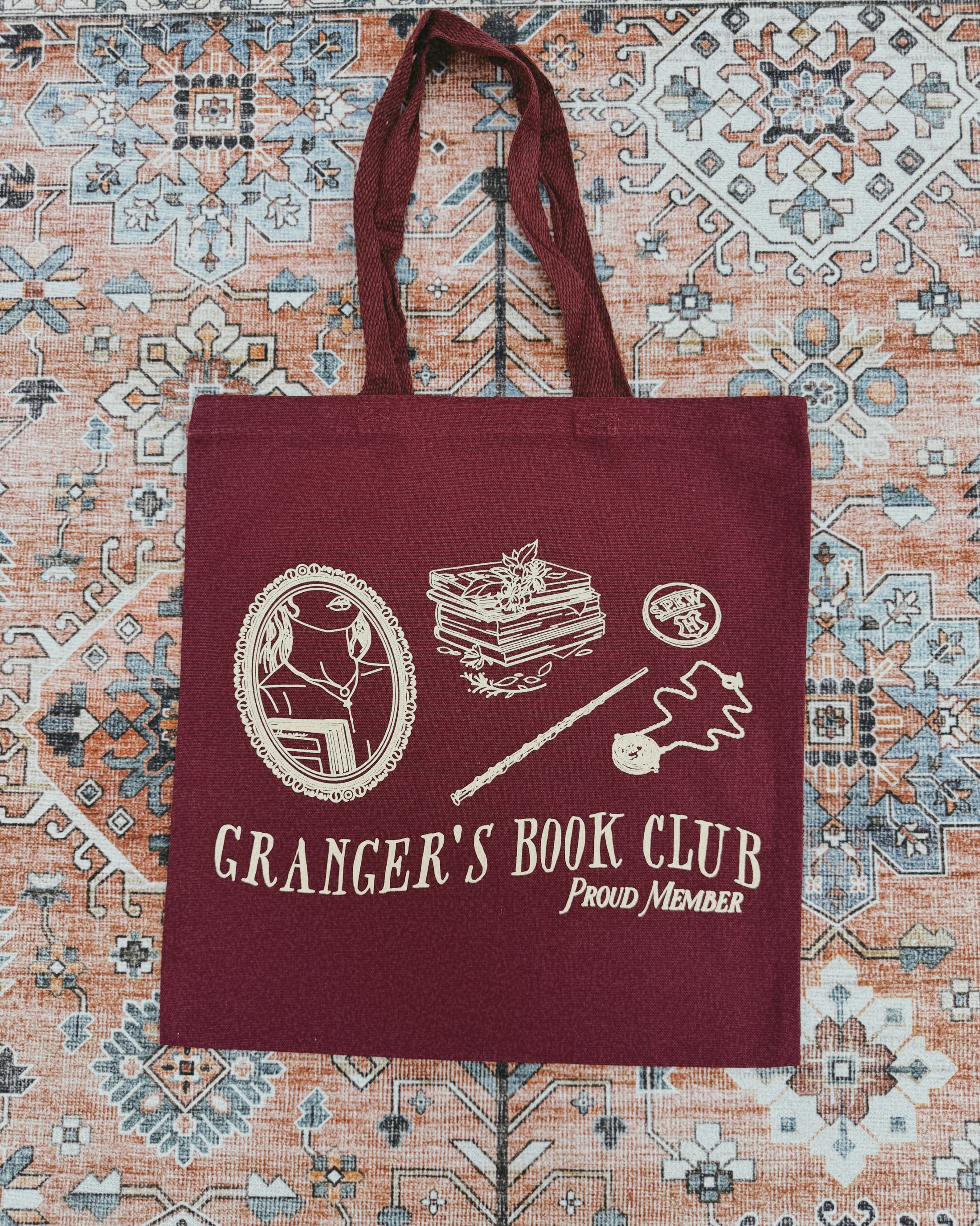 Granger's Book Club Tote / Garnet