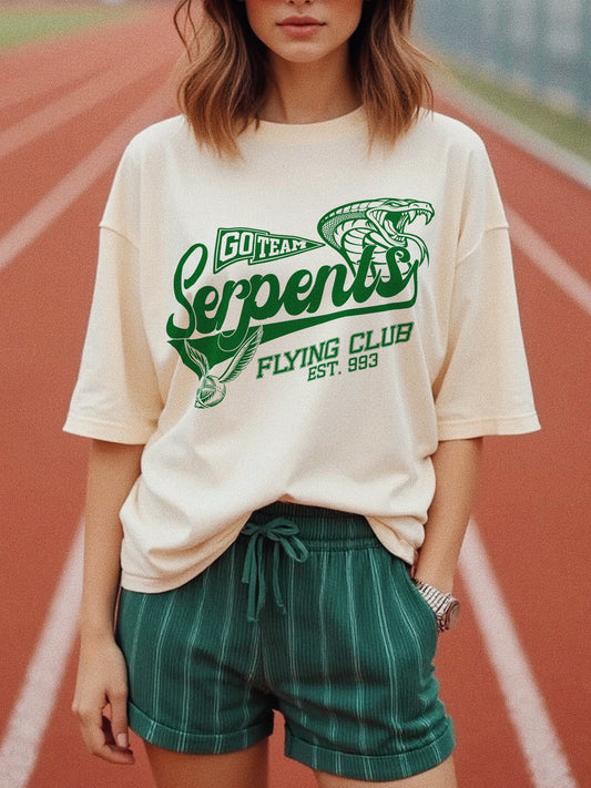 Serpents Flying Club Garment Dyed Tee