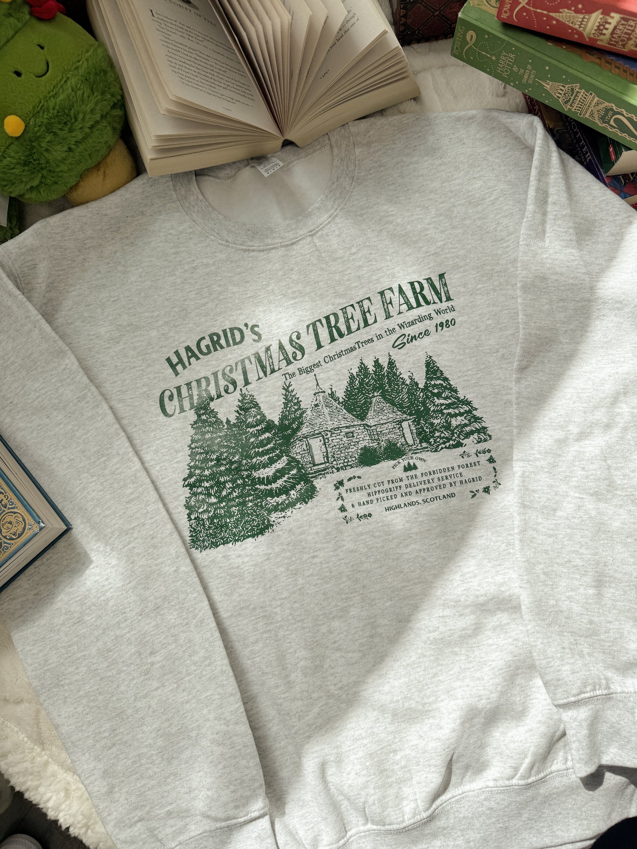 Hagrid's Christmas Tree Farm Crewneck Sweatshirt