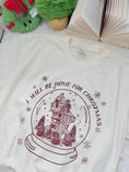 Load image into Gallery viewer, The Burrow - I'll be Home for Christmas Garment Dyed Tee
