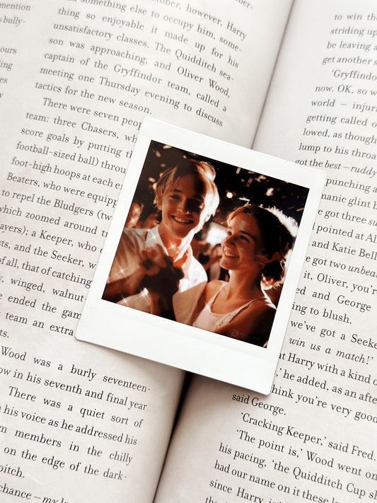 Dramione Dancing Polaroid Photo Bookmark