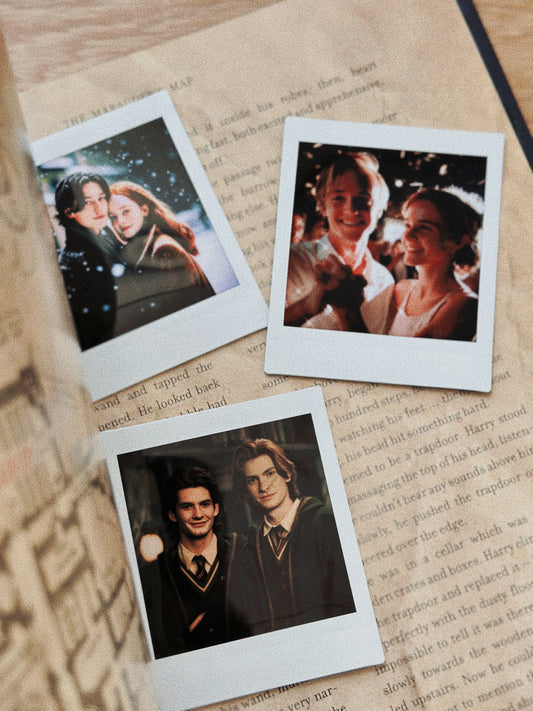 Dramione Dancing Polaroid Photo Bookmark