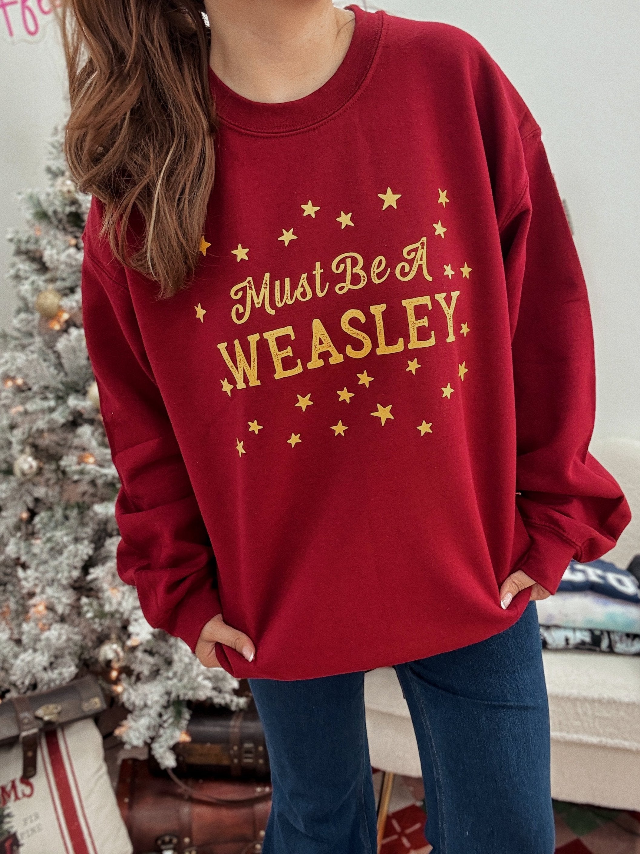 Must Be A Weasley Wizard Graphic Sweatshirt