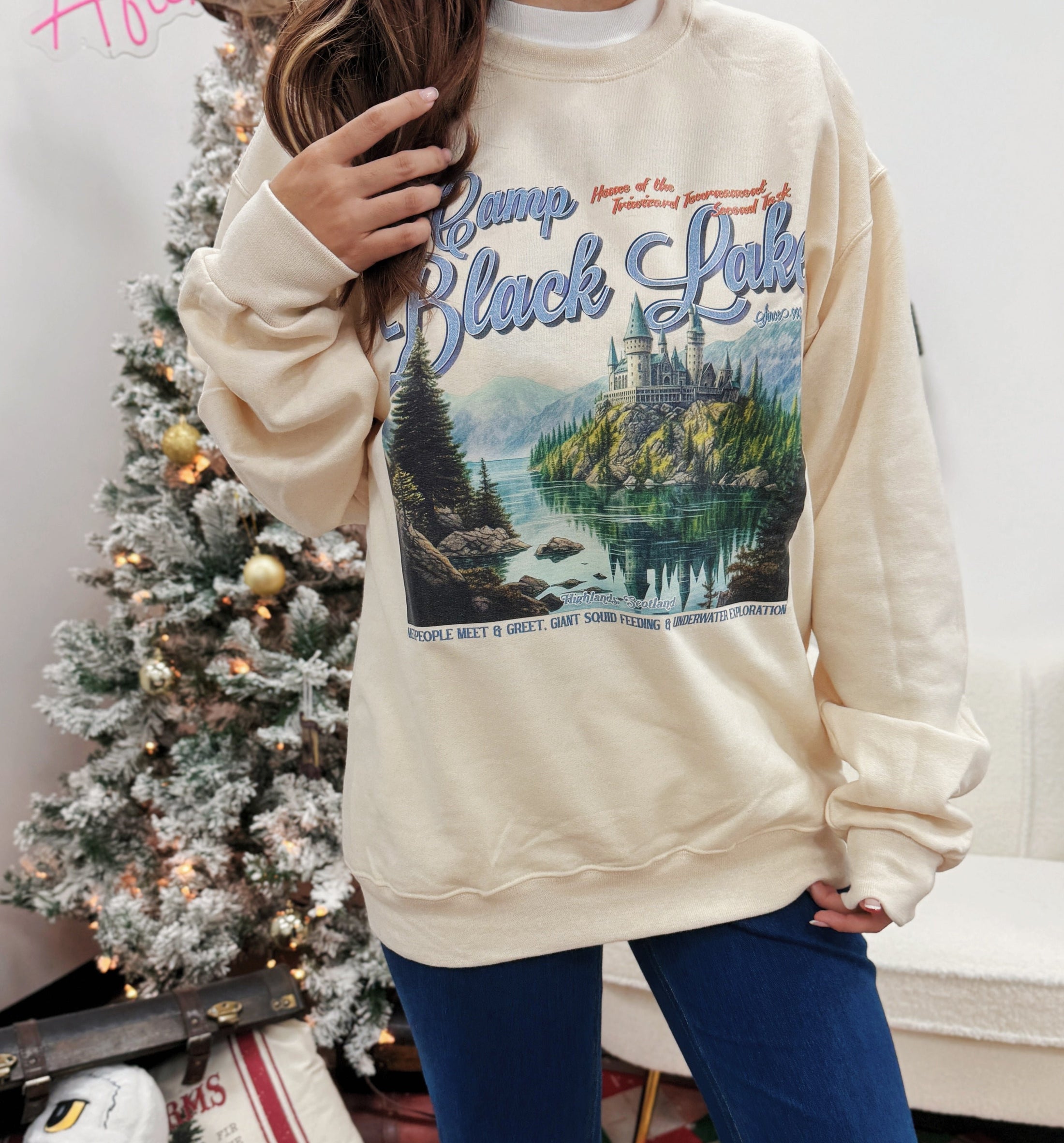 Camp Black Lake Crewneck Sweatshirt