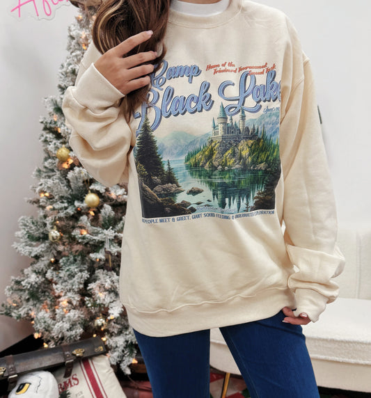 Camp Black Lake Crewneck Sweatshirt