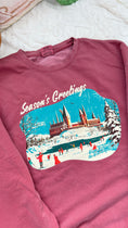 Load image into Gallery viewer, Seasonal Greetings Comfort Color Lightweight Sweatshirt
