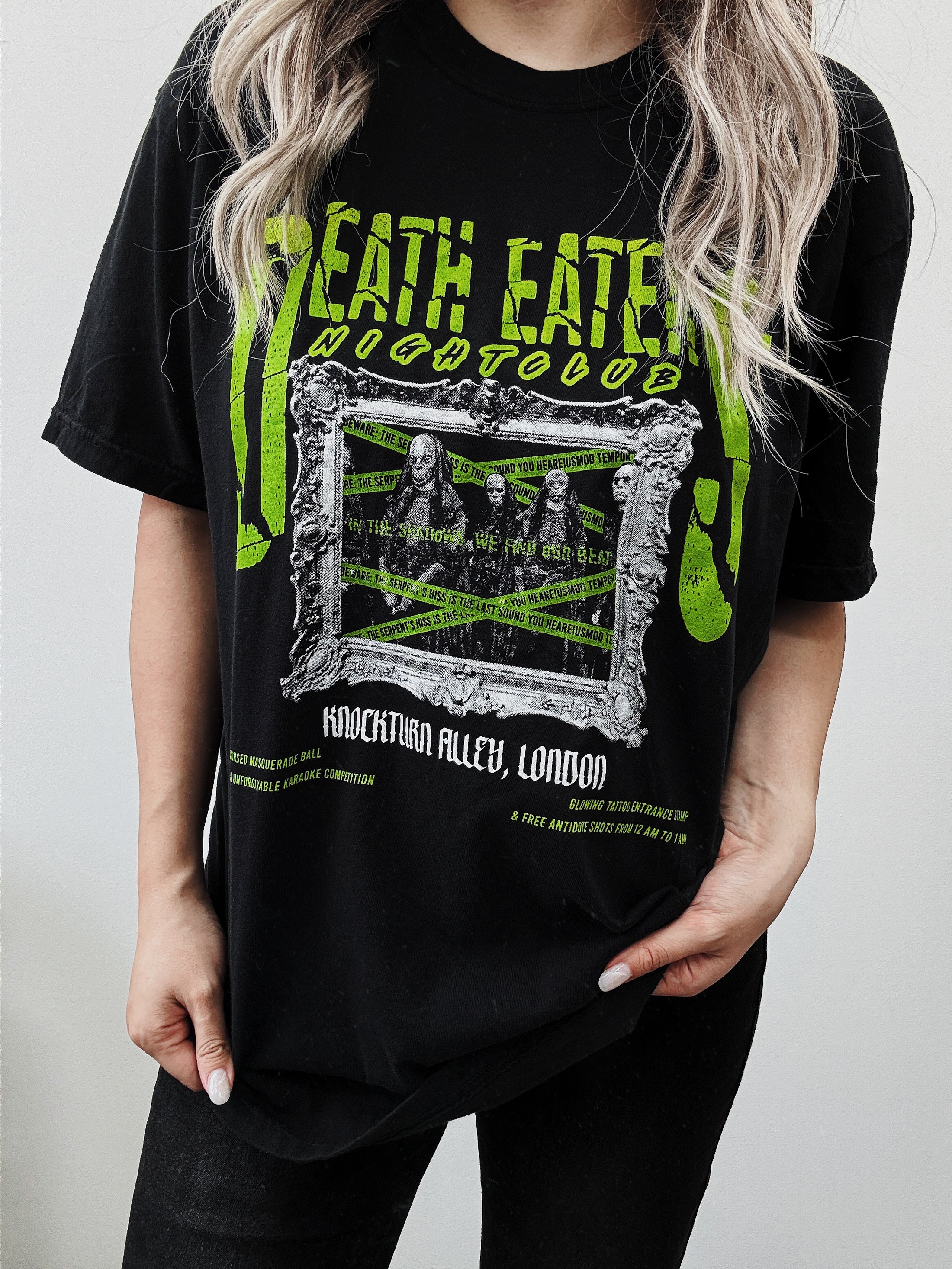 Death Eater Night Club Garment Dyed Tee