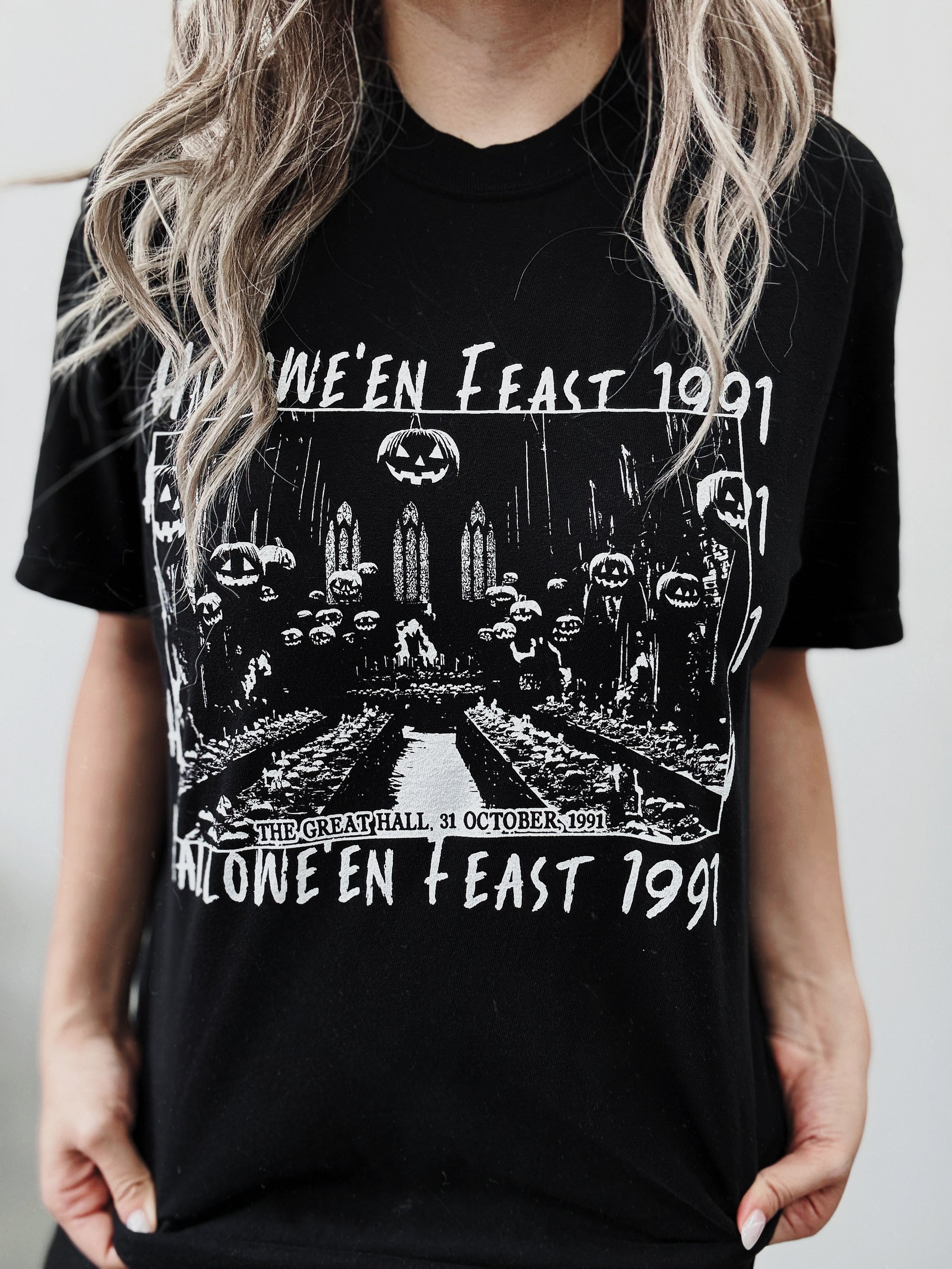 Halloween Feast Garment Dyed Tee