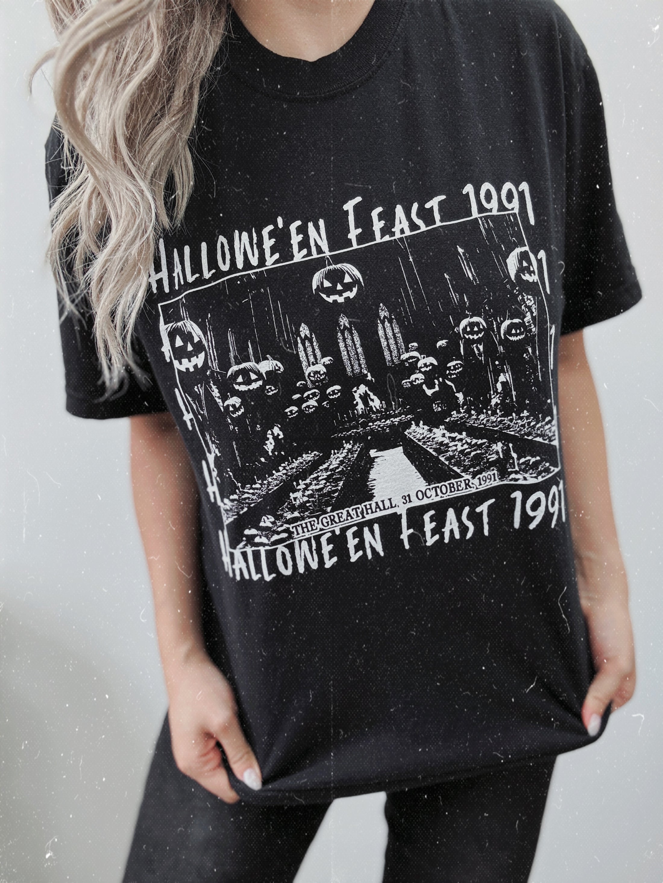 Halloween Feast Garment Dyed Tee