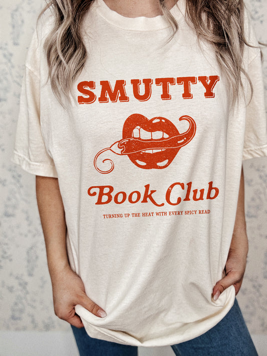 Smutty Book Club Garment Dyed Tee