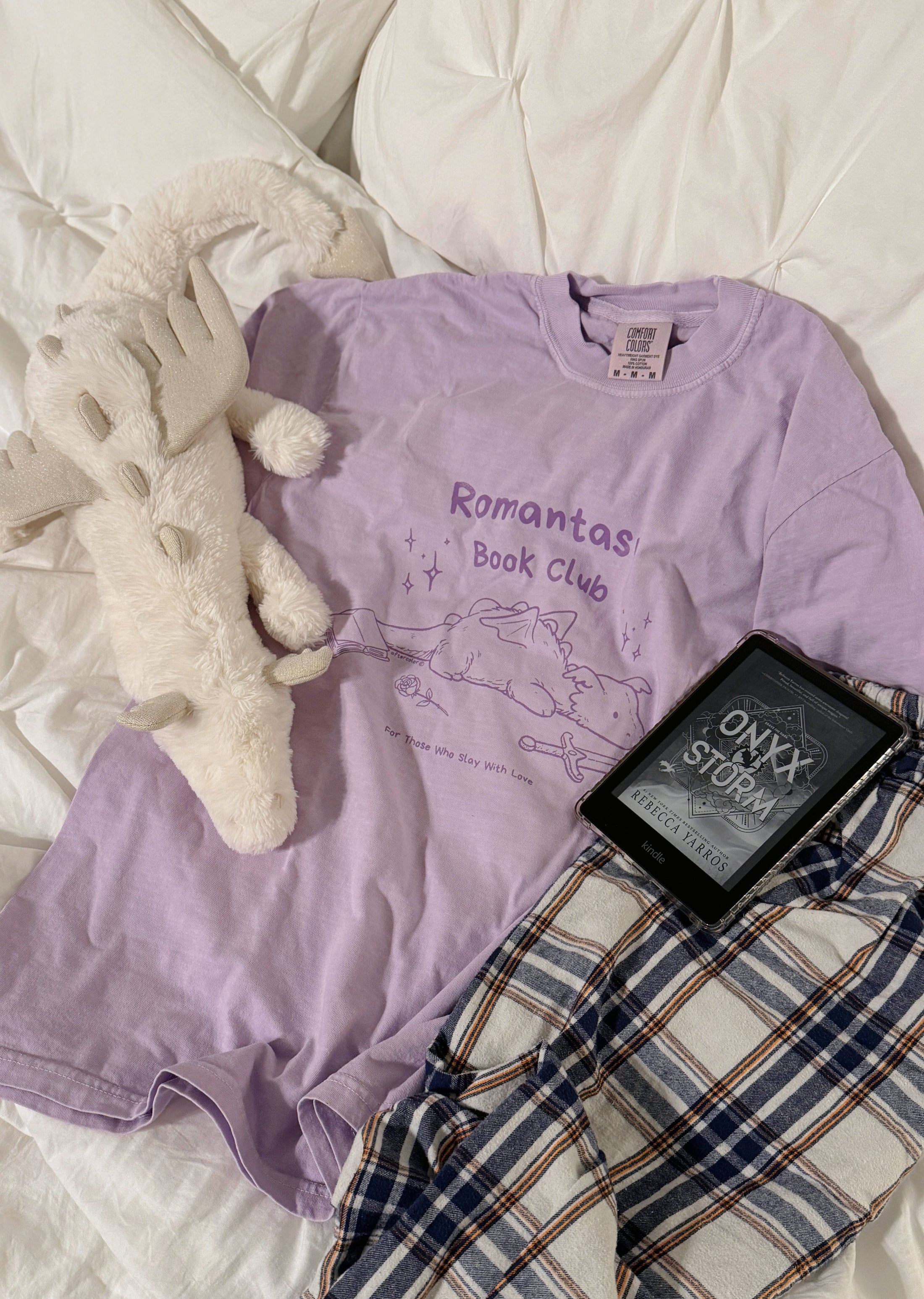 Romantasy Book Club Garment Dyed Tee