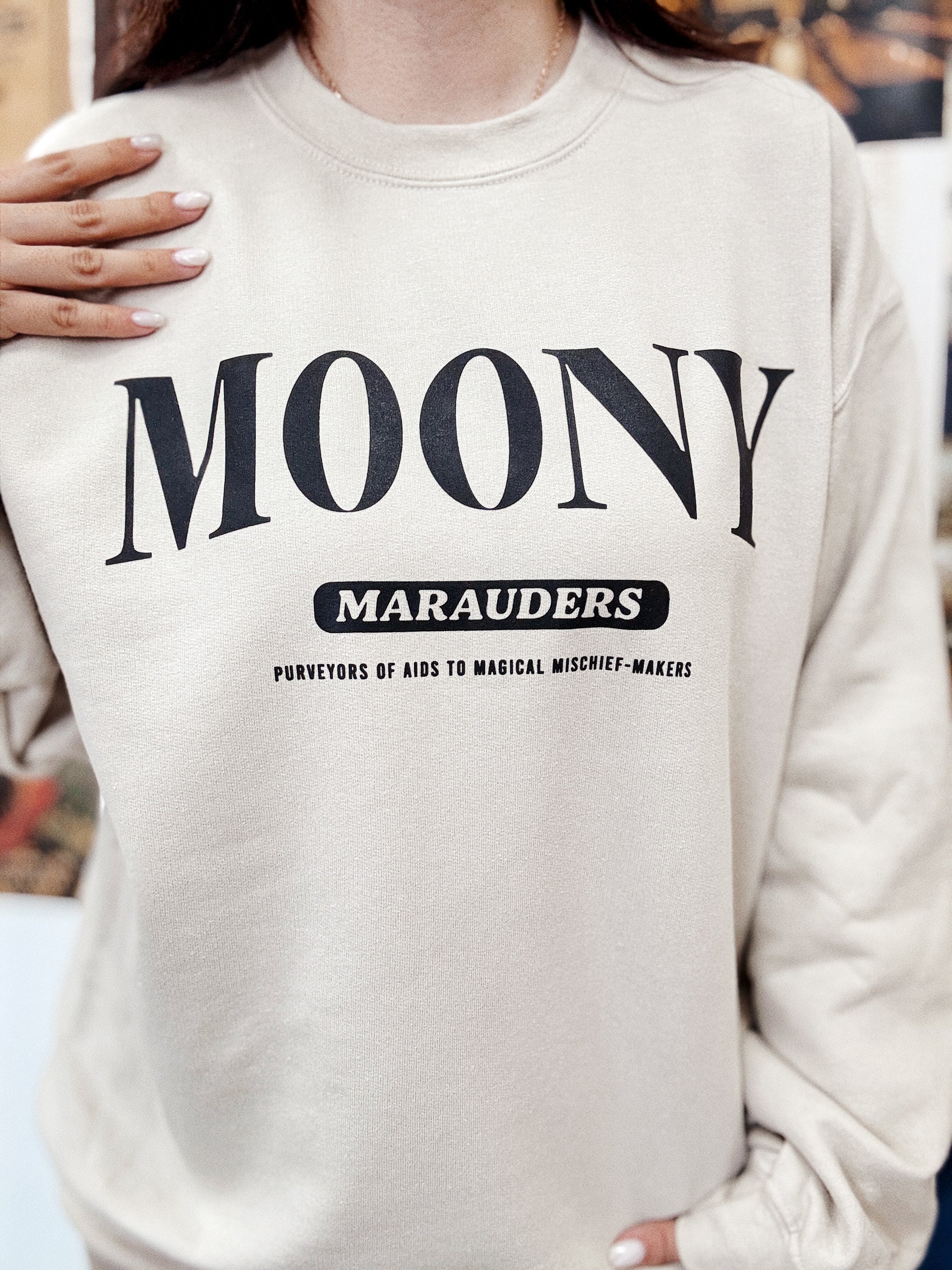 Moony Crewneck Sweatshirt