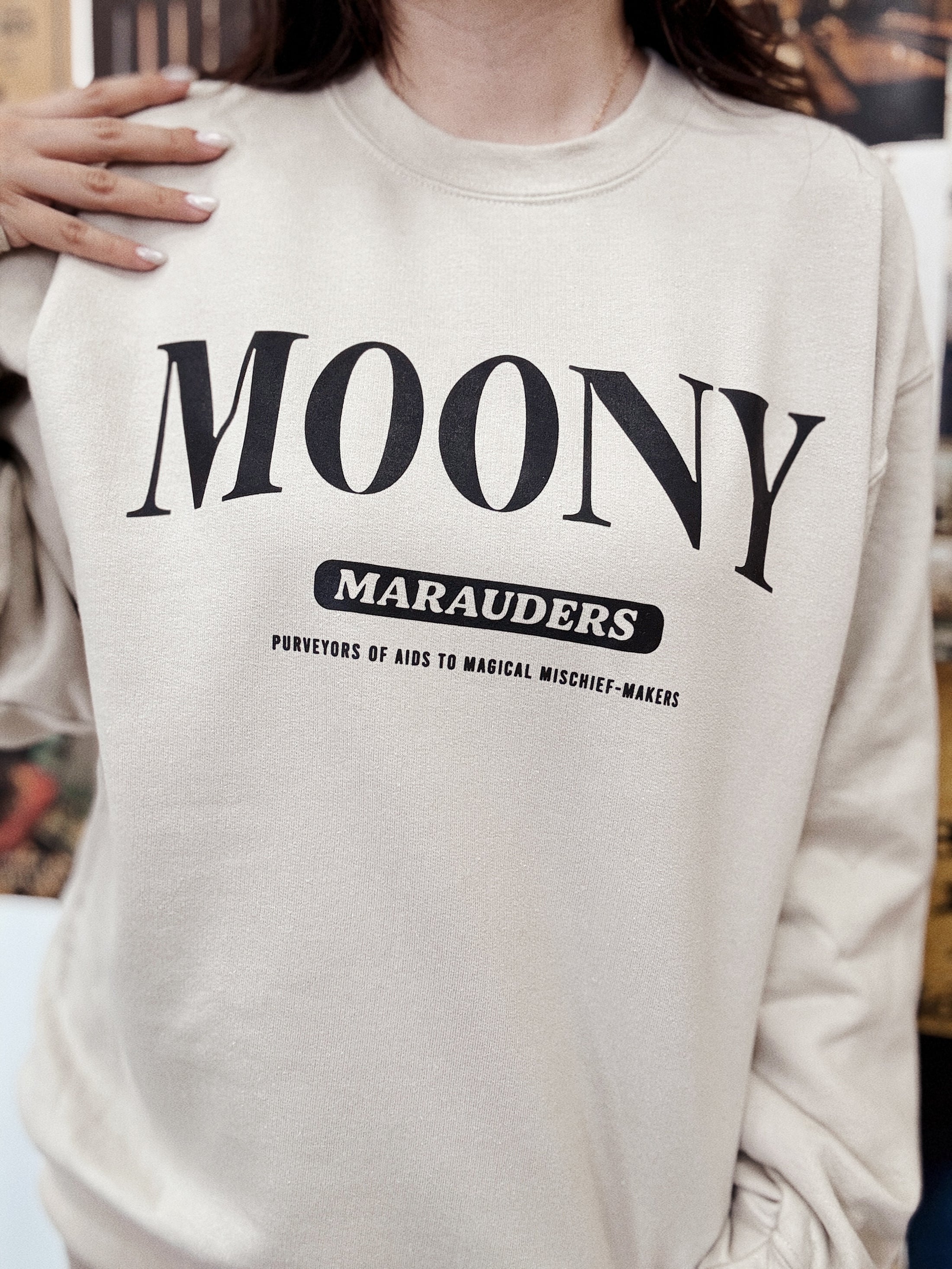 Moony Crewneck Sweatshirt