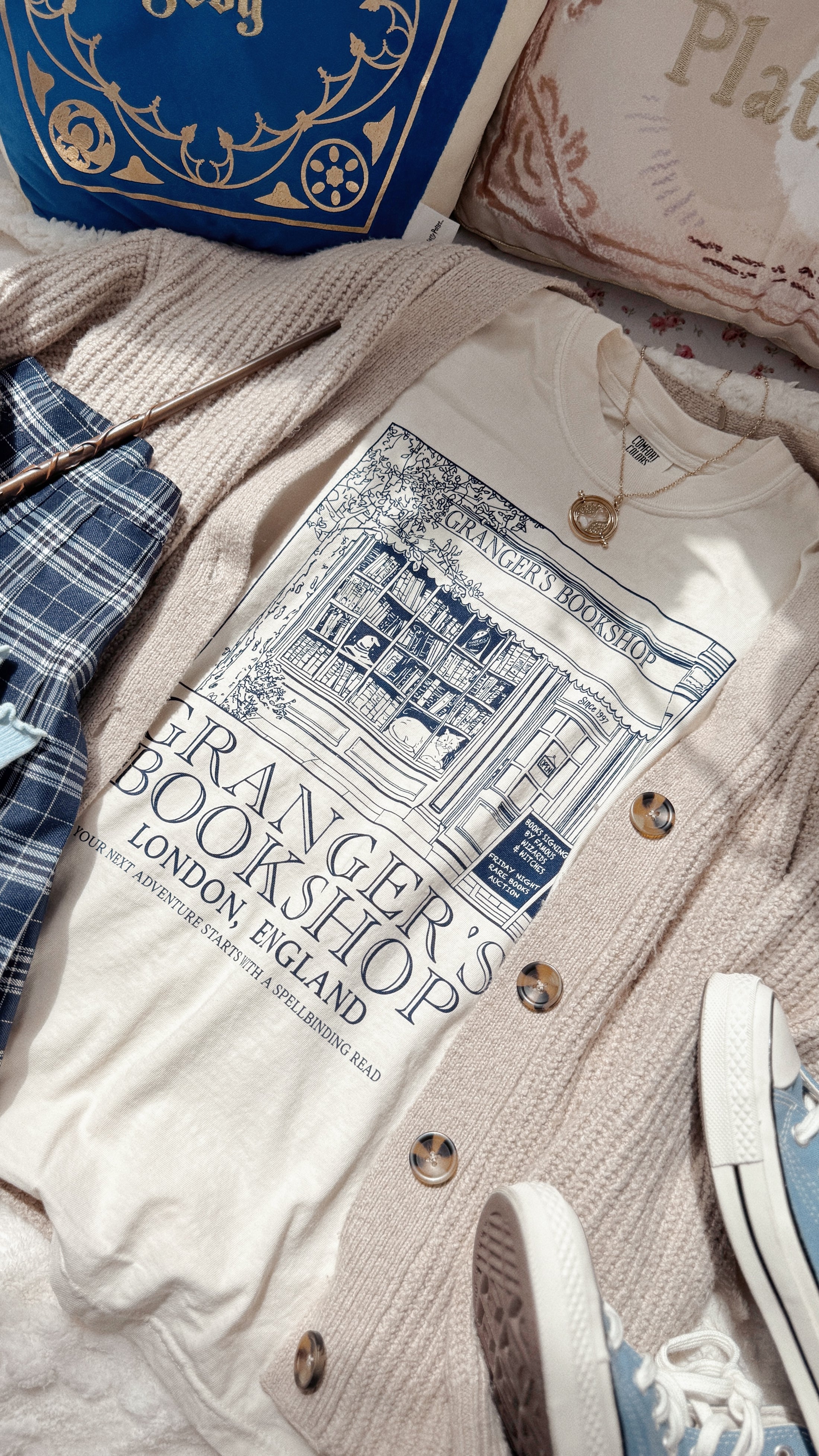 Granger's Bookshop Graphic Tee