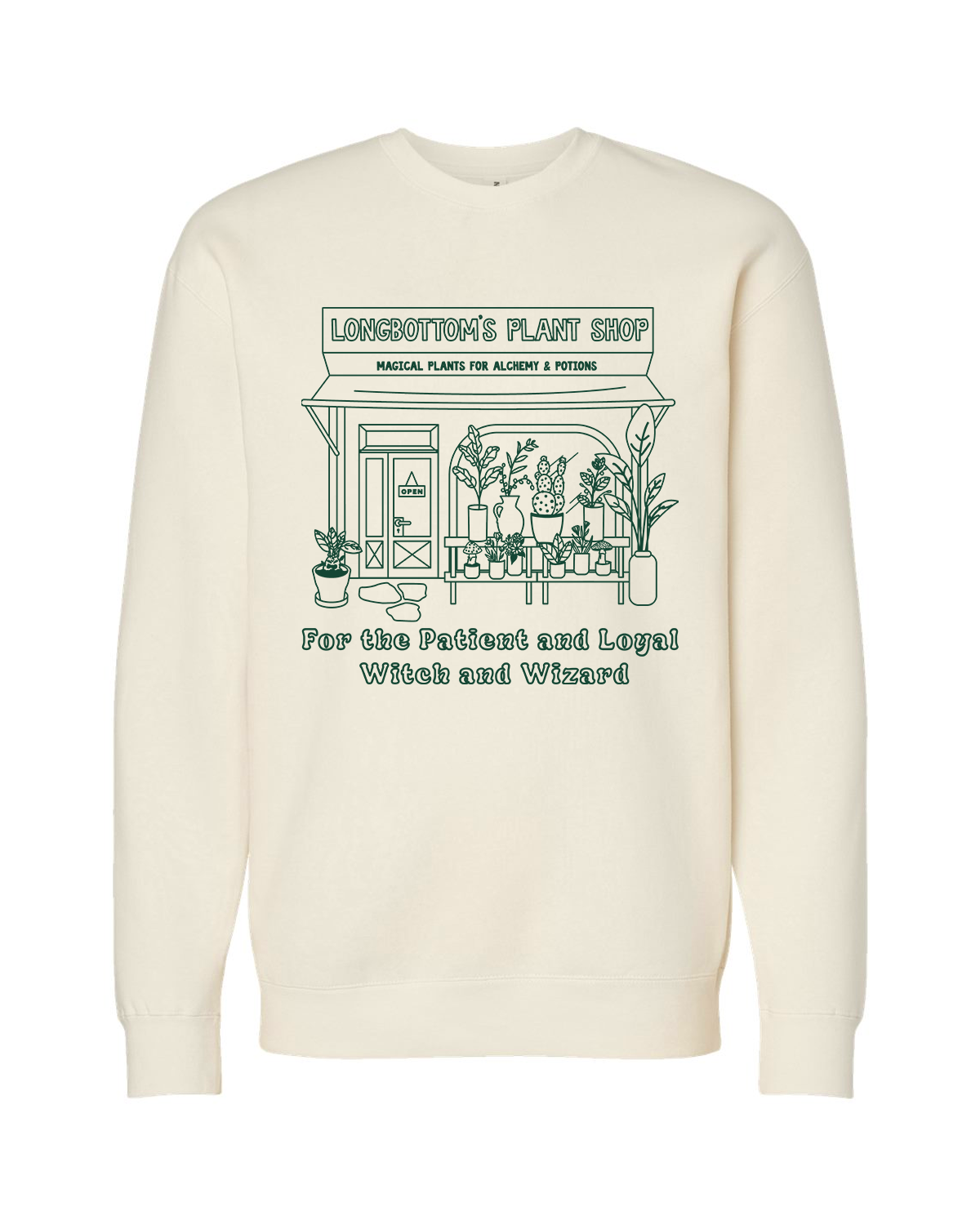 Longbottom's Plantshop Crewneck Sweatshirt