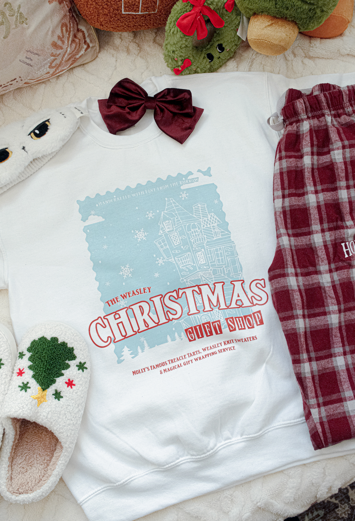 The Weasley  Christmas Gift Shop Sweatshirt