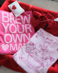 Load image into Gallery viewer, Brew Your Own Romance Sweatshirt (Puff Print)
