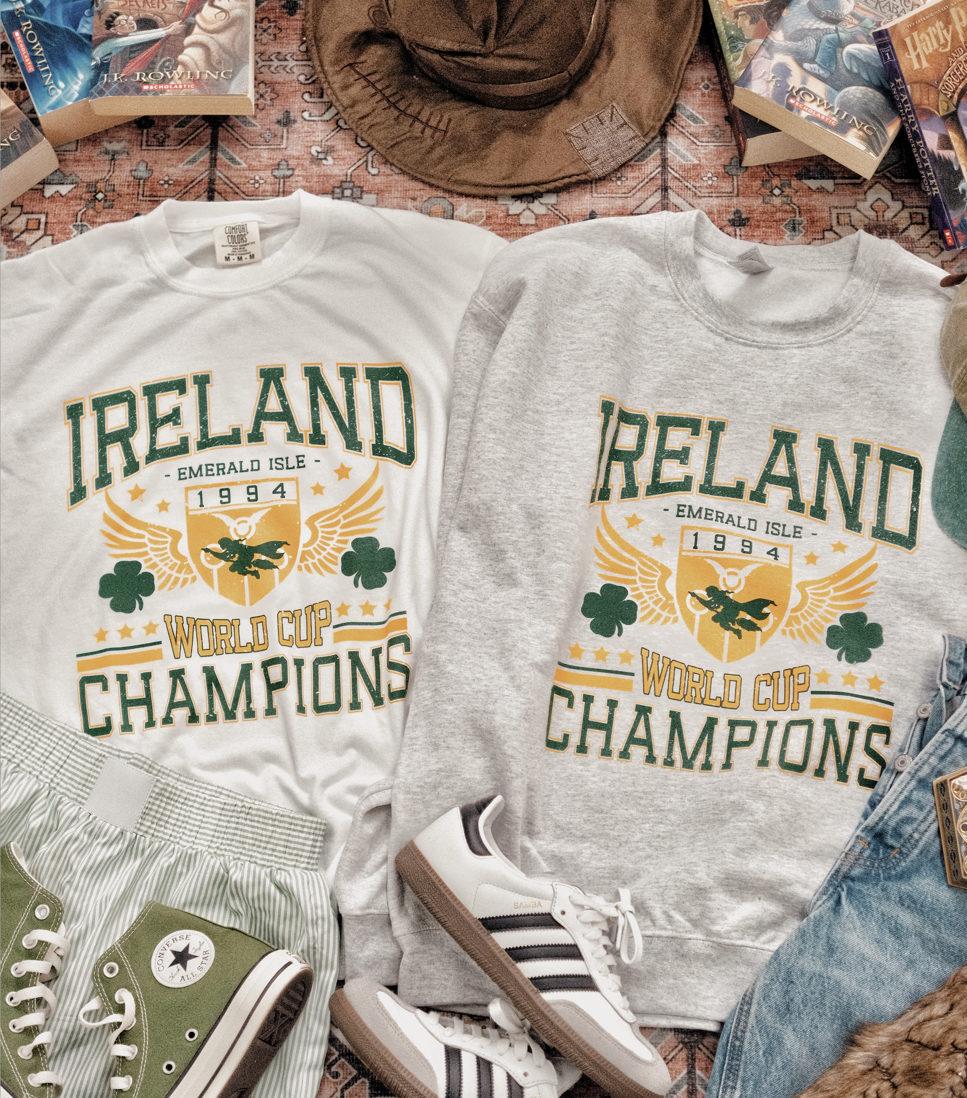 Ireland World Cup Champion Garment Dyed Tee