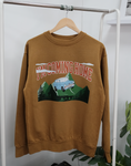 Load image into Gallery viewer, I'm Coming Home Garment Dyed Sweatshirt (M) - Brown
