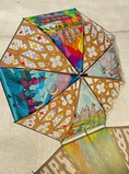 Load image into Gallery viewer, Four Seasons Castle Stained Glass Umbrella
