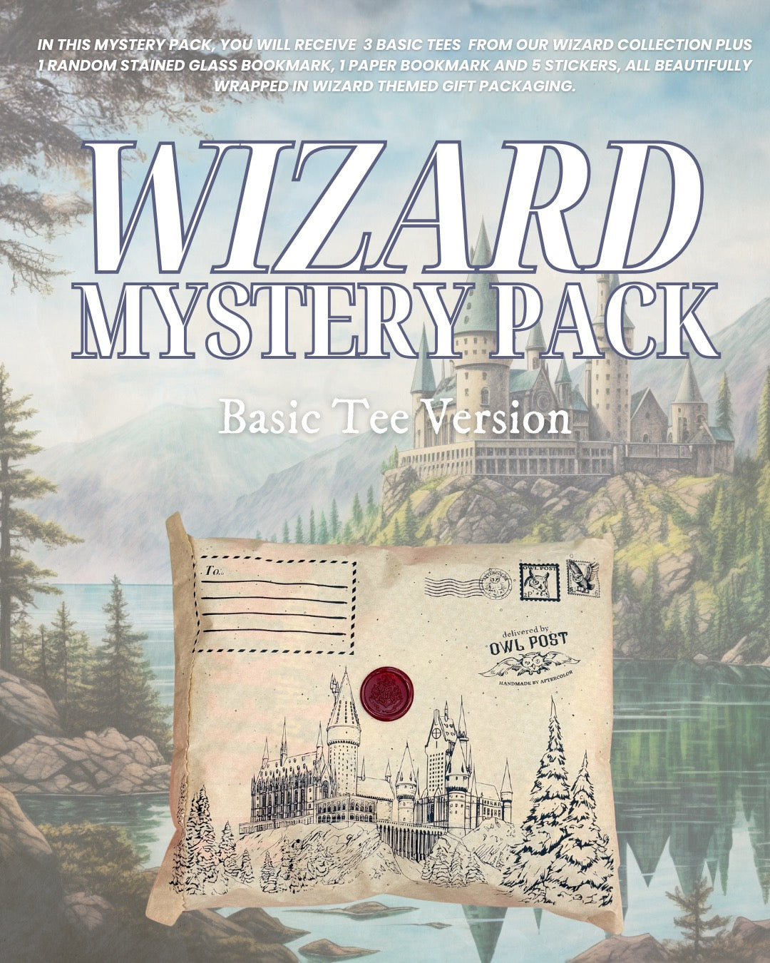 Wizard Basic Tee Mystery Pack