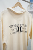 Load image into Gallery viewer, School Motto Polo Sweatshirt (L) - Cream
