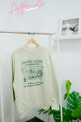 Load image into Gallery viewer, Longbottom Plantshop Garment Dyed Sweatshirt (M) - Pistachio
