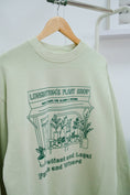 Load image into Gallery viewer, Longbottom Plantshop Garment Dyed Sweatshirt (M) - Pistachio
