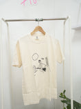 Load image into Gallery viewer, Draco Drawing B Garment Dyed Tee (M) - Cream
