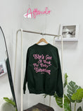 Load image into Gallery viewer, She's Got A book for Every Situation Sweatshirt (M) - Forest Green
