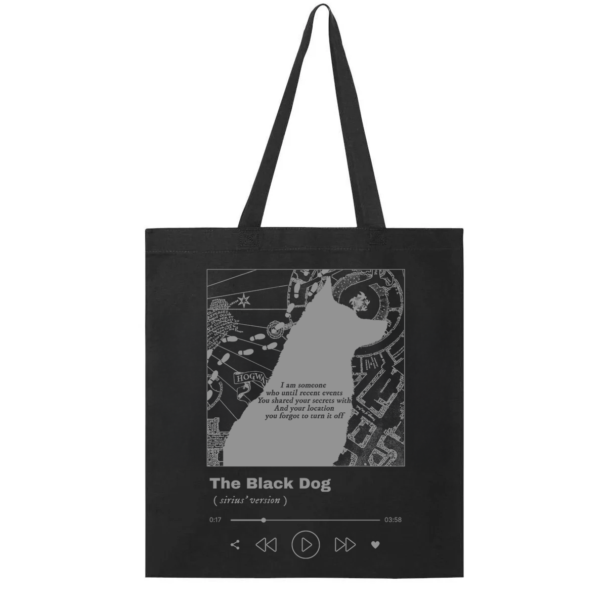 The Black Dog - Tote / Black