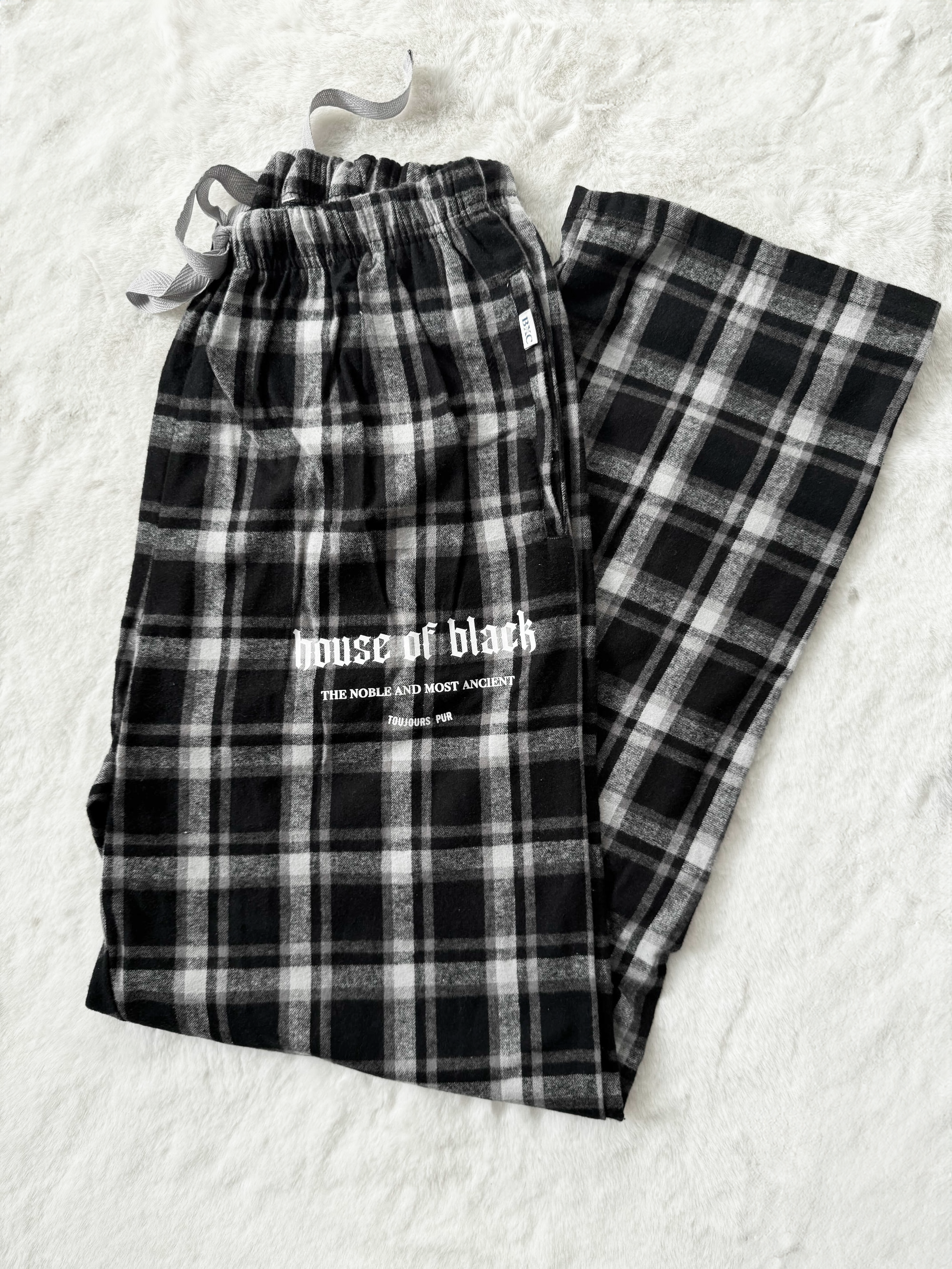 House of Black PJ Flannel Pants