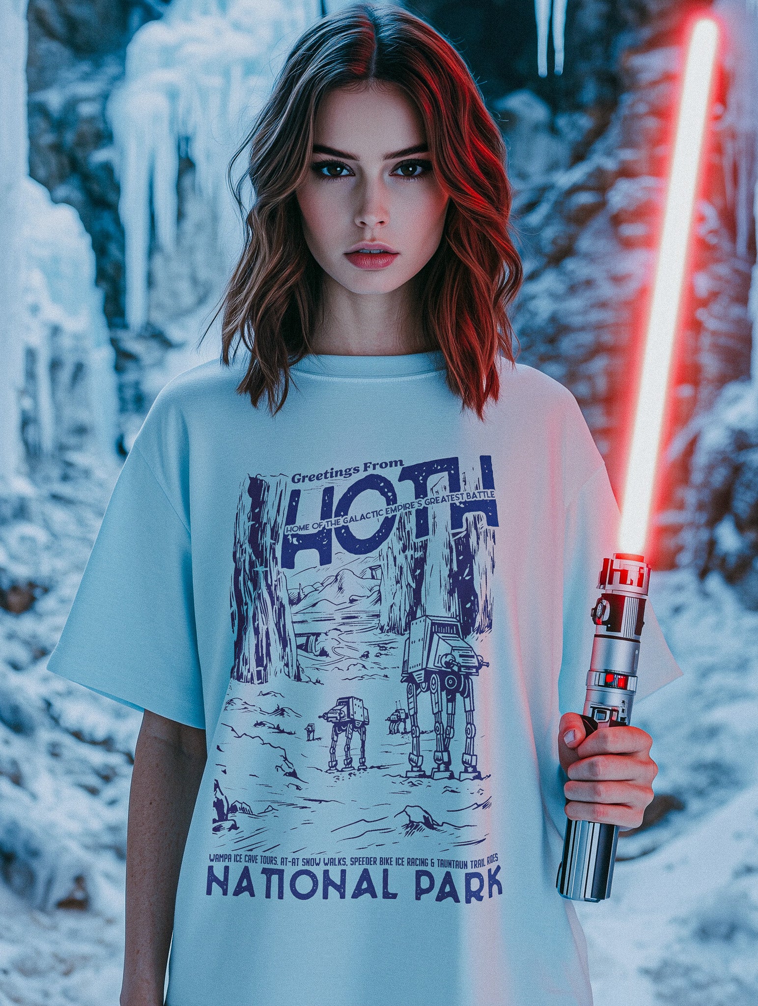 Hoth National Park Garment Dyed Tee