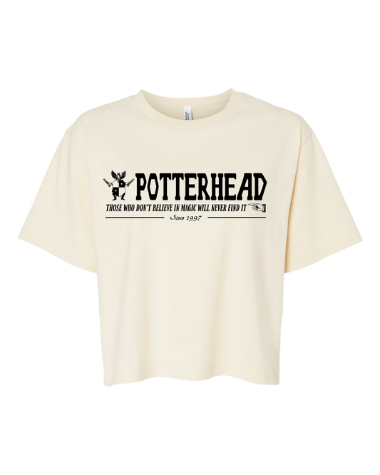 Potterhead Crop Tee (Front Print Only)