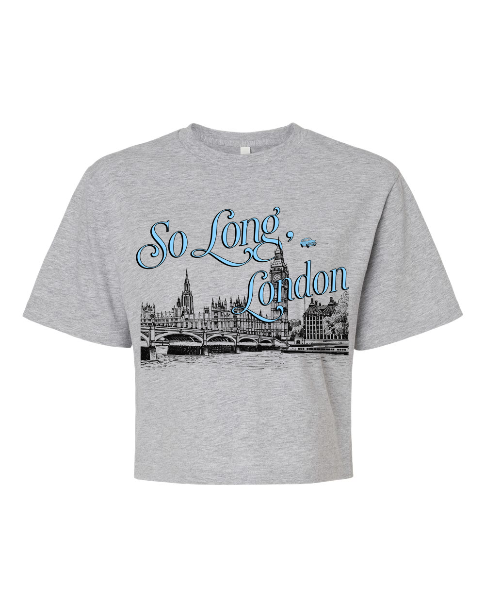 So Long London Crop Tee