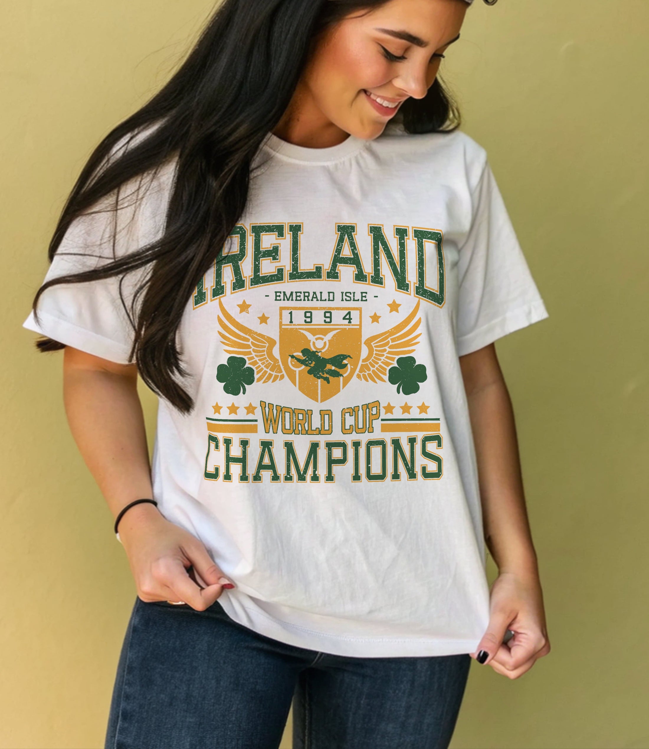 Ireland World Cup Champion Garment Dyed Tee