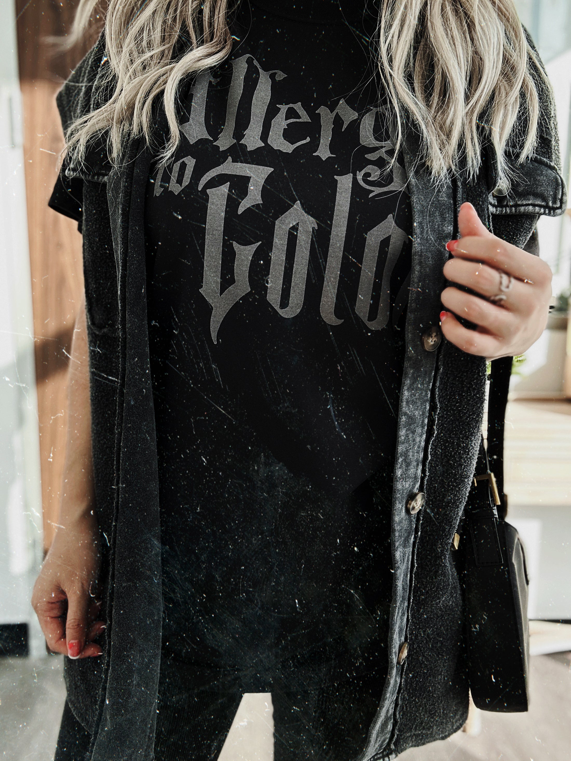 Allergic to Color Garment Dyed Tee